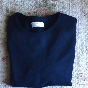 NEW NO TAG EVERLANE Navy blue sweater  Size large